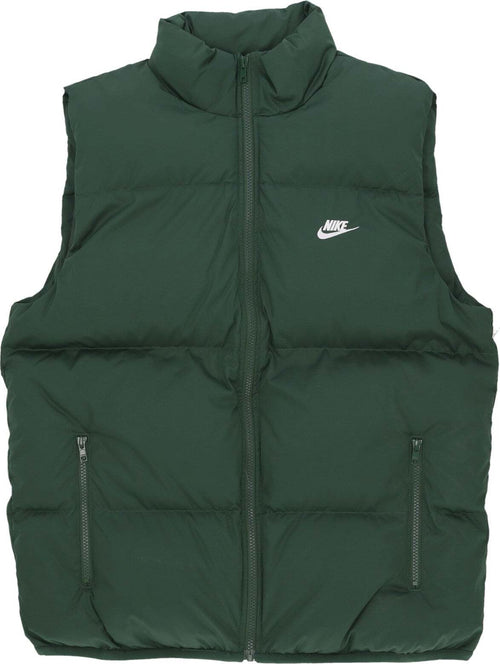 Nike-Piumino-Smanicato-Uomo-Club-Puffer-Vest-Fir/white-da-uomo