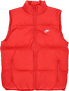 Nike-Piumino-Smanicato-Uomo-Club-Puffer-Vest-University-Red/white-da-uomo