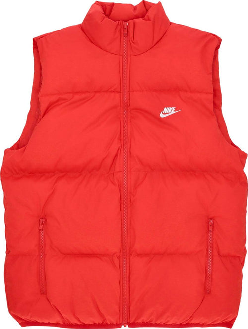 Nike-Piumino-Smanicato-Uomo-Club-Puffer-Vest-University-Red/white-da-uomo