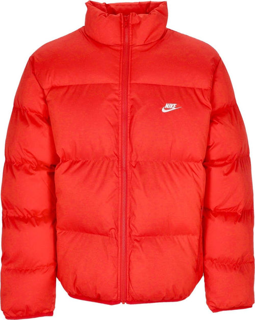 Nike-Piumino-Uomo-Club-Puffer-Jacket-University-Red/white-da-uomo