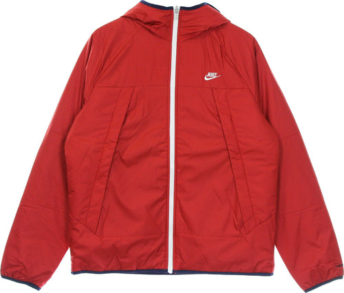 Nike-Piumino-Uomo-Therma-Fit-Legacy-Reversible-Hooded-Jacket-Gym-Red/midnight-Navy/sail-da-uomo
