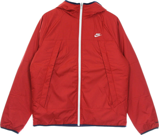 Nike-Piumino-Uomo-Therma-Fit-Legacy-Reversible-Hooded-Jacket-Gym-Red/midnight-Navy/sail-da-uomo