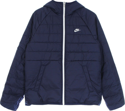 Nike-Piumino-Uomo-Therma-Fit-Legacy-Reversible-Hooded-Jacket-Gym-Red/midnight-Navy/sail-da-uomo