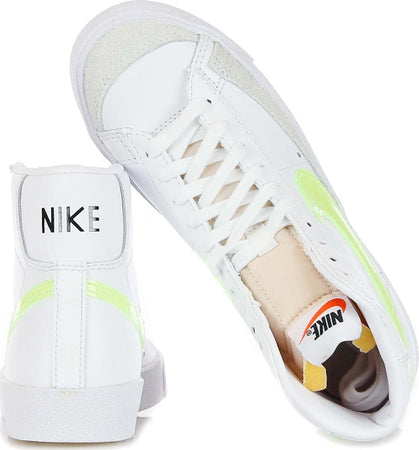 Nike-Scarpa-Alta-Donna-W-Blazer-Mid-77-Essential-White/volt/orange/black-da-donna