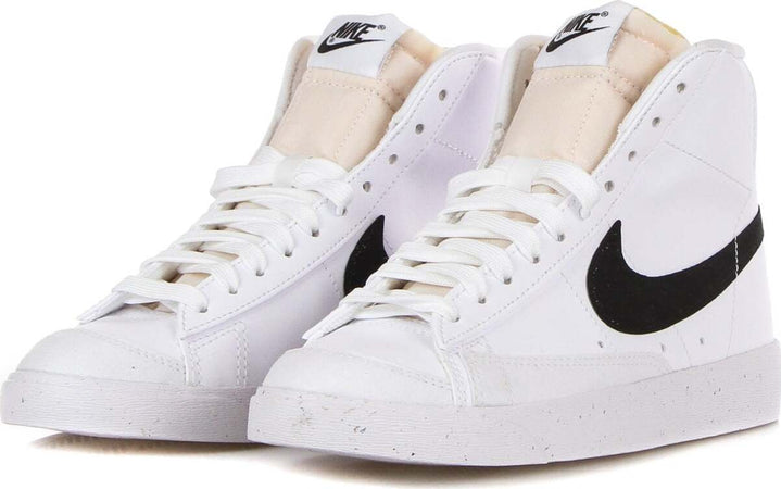 Nike-Scarpa-Alta-Donna-W-Blazer-Mid-77-Next-Nature-White/black-da-donna
