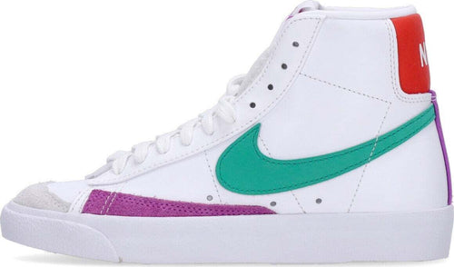 Nike-Scarpa-Alta-Donna-W-Blazer-Mid-77-White/stadium-Green/picante-Red-da-donna
