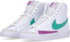 Nike-Scarpa-Alta-Donna-W-Blazer-Mid-77-White/stadium-Green/picante-Red-da-donna