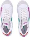 Nike-Scarpa-Alta-Donna-W-Blazer-Mid-77-White/stadium-Green/picante-Red-da-donna