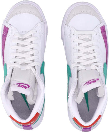 Nike-Scarpa-Alta-Donna-W-Blazer-Mid-77-White/stadium-Green/picante-Red-da-donna