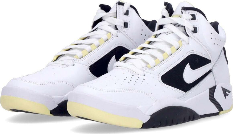 Nike-Scarpa-Alta-Uomo-Air-Flight-Lite-Mid-White/white/lemon/black-da-uomo