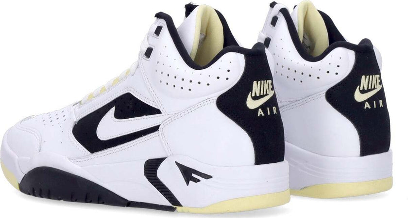 Nike-Scarpa-Alta-Uomo-Air-Flight-Lite-Mid-White/white/lemon/black-da-uomo