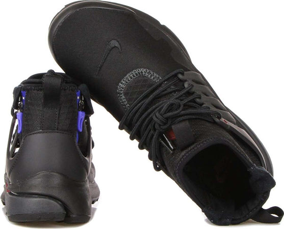 Nike-Scarpa-Alta-Uomo-Air-Presto-Mid-Utility-Black/team-Red/anthracite/racer-Blue-da-uomo