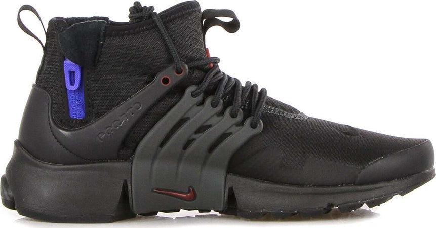 Nike-Scarpa-Alta-Uomo-Air-Presto-Mid-Utility-Black/team-Red/anthracite/racer-Blue-da-uomo