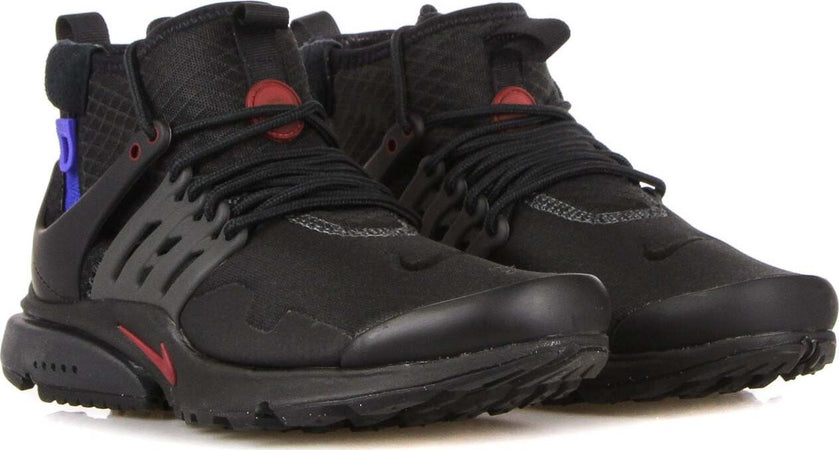 Nike-Scarpa-Alta-Uomo-Air-Presto-Mid-Utility-Black/team-Red/anthracite/racer-Blue-da-uomo