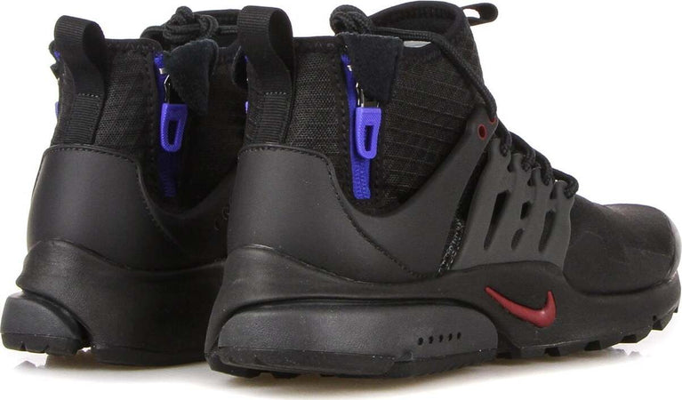 Nike-Scarpa-Alta-Uomo-Air-Presto-Mid-Utility-Black/team-Red/anthracite/racer-Blue-da-uomo