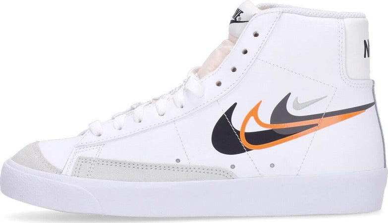 Nike-Scarpa-Alta-Uomo-Blazer-Mid-77-White/black/bright-Mandarin/medium-Ash-da-uomo