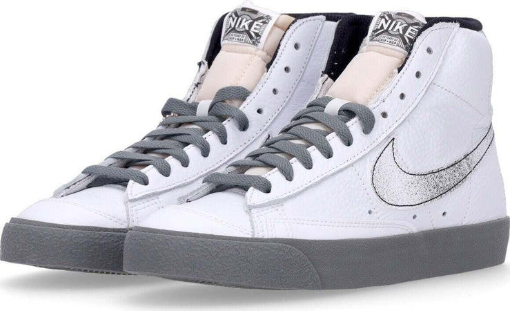 Nike-Scarpa-Alta-Uomo-Blazer-Mid-77-White/smoke-Grey/black/white-da-uomo