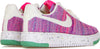 Nike-Scarpa-Bassa-Donna-W-Air-Force-1-Crater-Flyknit-Fuchsia-Glow/white/pink-Blast/green-Glow-da-donna