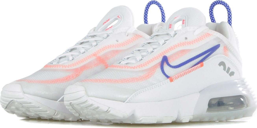 Nike-Scarpa-Bassa-Donna-W-Air-Max-2090-White/racer-Blue/flash-Crimson-da-donna
