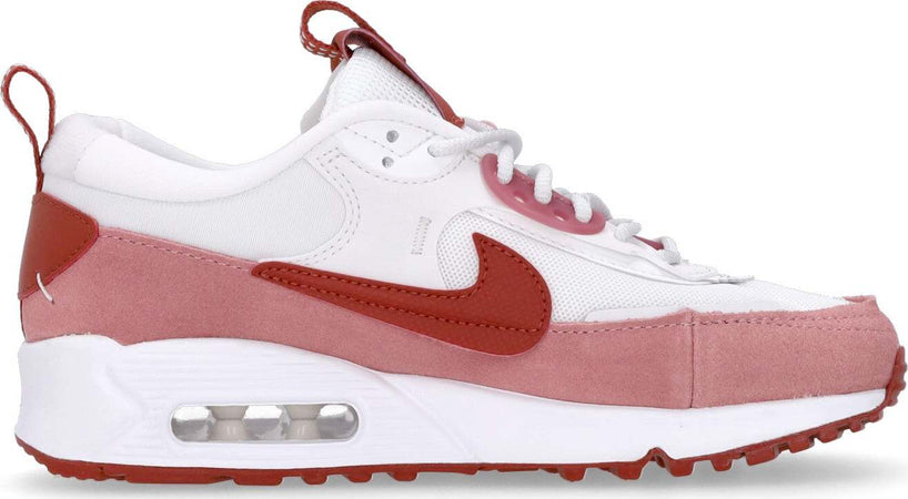 Nike-Scarpa-Bassa-Donna-W-Air-Max-90-Futura-Red-Stardust/rugged-Orange/summit-White-da-donna