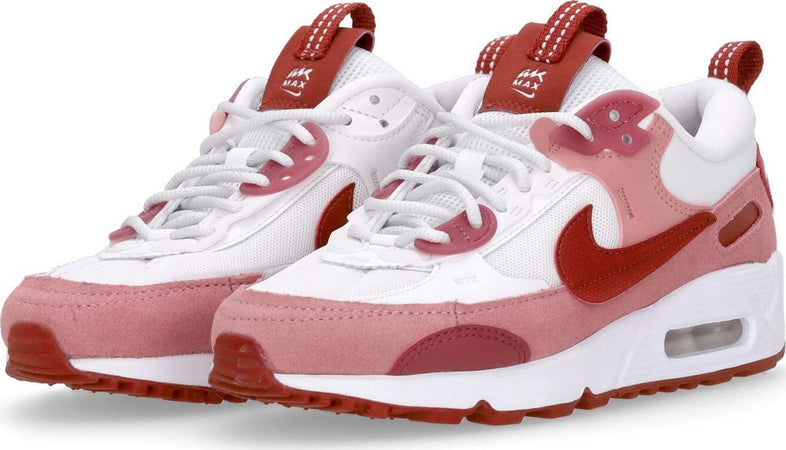 Nike-Scarpa-Bassa-Donna-W-Air-Max-90-Futura-Red-Stardust/rugged-Orange/summit-White-da-donna