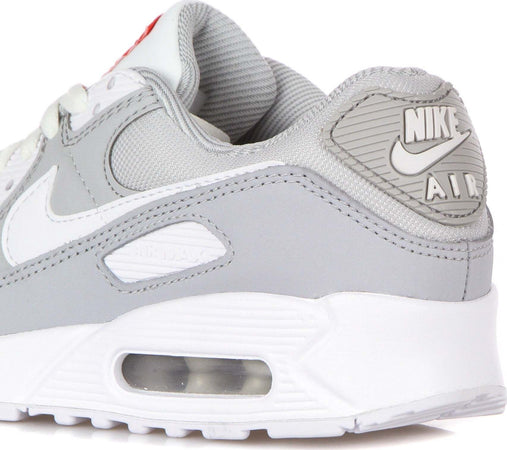 Nike-Scarpa-Bassa-Donna-W-Air-Max-90-Lt-Smoke-Grey/white/summit-White-da-donna
