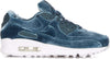 Nike-Scarpa-Bassa-Donna-W-Air-Max-90-Prm-Ash-Green/ash-Green/metallic-Silver-da-donna