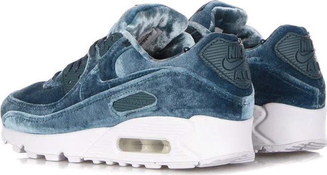 Nike-Scarpa-Bassa-Donna-W-Air-Max-90-Prm-Ash-Green/ash-Green/metallic-Silver-da-donna