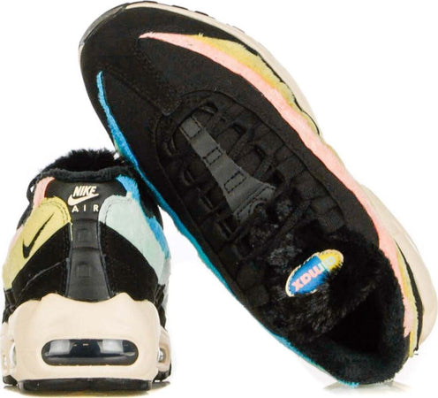 Nike-Scarpa-Bassa-Donna-W-Air-Max-95-Prm-Black/black/atomic-Pink/solar-Flare-da-donna