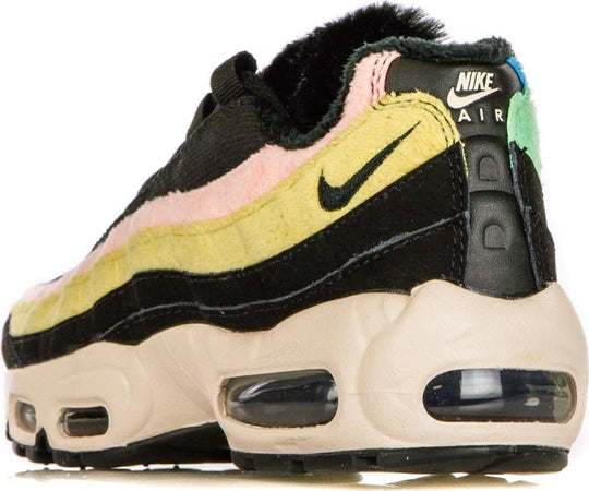 Nike-Scarpa-Bassa-Donna-W-Air-Max-95-Prm-Black/black/atomic-Pink/solar-Flare-da-donna