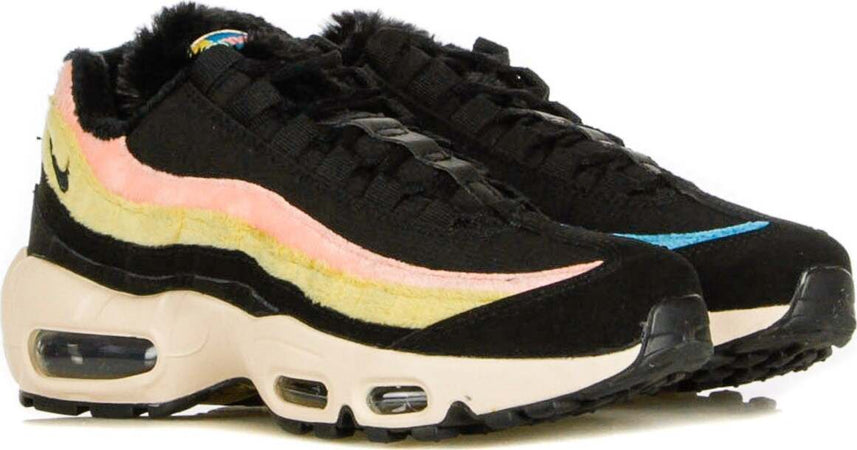Nike-Scarpa-Bassa-Donna-W-Air-Max-95-Prm-Black/black/atomic-Pink/solar-Flare-da-donna