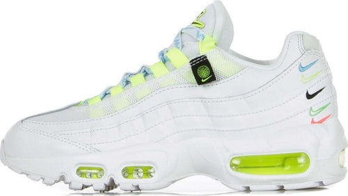 Nike-Scarpa-Bassa-Donna-W-Air-Max-95-Se-White/white/volt/blue-Fury-da-donna