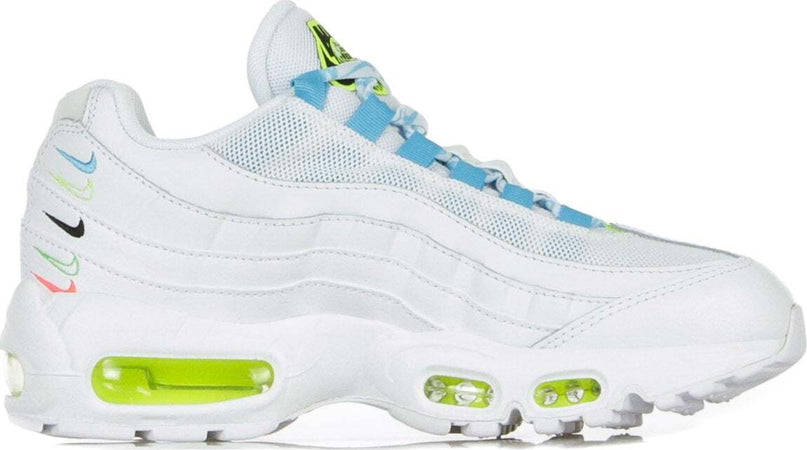 Nike-Scarpa-Bassa-Donna-W-Air-Max-95-Se-White/white/volt/blue-Fury-da-donna