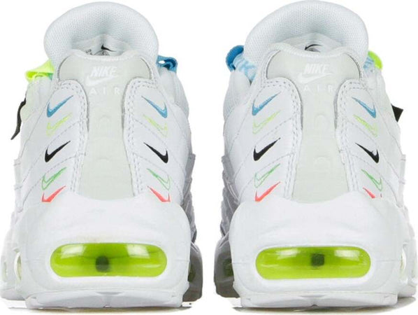 Nike-Scarpa-Bassa-Donna-W-Air-Max-95-Se-White/white/volt/blue-Fury-da-donna