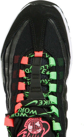 Nike-Scarpa-Bassa-Donna-W-Air-Max-95-Se-Worldwide-Black/green-Strike/flash-Crimson/white-da-donna