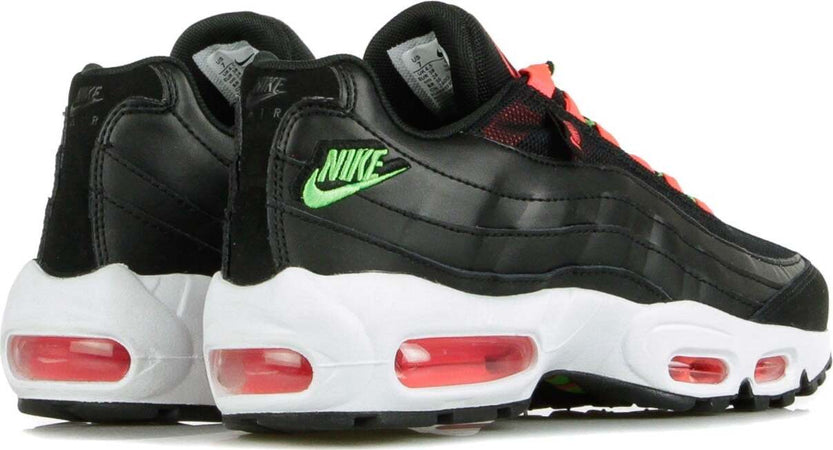 Nike-Scarpa-Bassa-Donna-W-Air-Max-95-Se-Worldwide-Black/green-Strike/flash-Crimson/white-da-donna