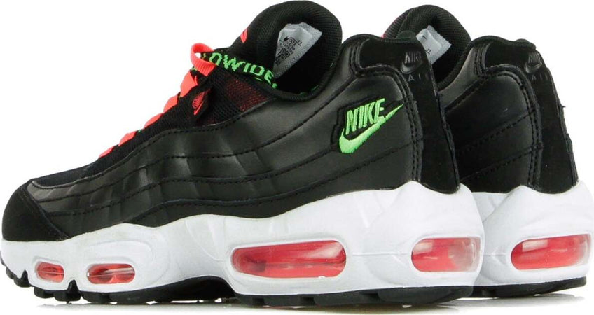 Nike-Scarpa-Bassa-Donna-W-Air-Max-95-Se-Worldwide-Black/green-Strike/flash-Crimson/white-da-donna
