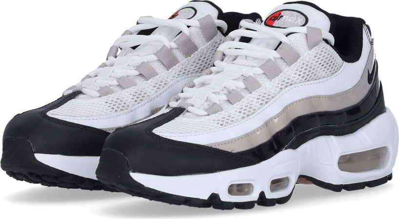 Nike-Scarpa-Bassa-Donna-W-Air-Max-95-White/black/lt-Iron-Ore/university-Red-da-donna