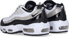 Nike-Scarpa-Bassa-Donna-W-Air-Max-95-White/black/lt-Iron-Ore/university-Red-da-donna