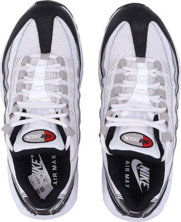 Nike-Scarpa-Bassa-Donna-W-Air-Max-95-White/black/lt-Iron-Ore/university-Red-da-donna