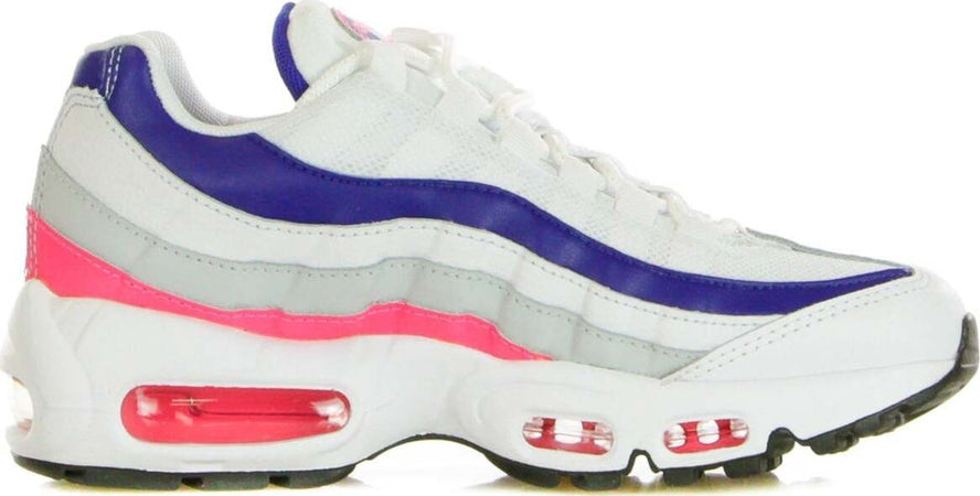 Nike-Scarpa-Bassa-Donna-W-Air-Max-95-White/hyper-Pink/concord/pure-Platinum-da-donna