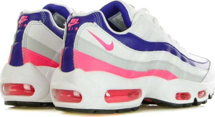 Nike-Scarpa-Bassa-Donna-W-Air-Max-95-White/hyper-Pink/concord/pure-Platinum-da-donna