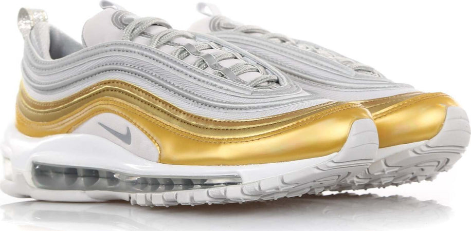 Nike-Scarpa-Bassa-Donna-W-Air-Max-97-Se-Vast-Grey/metallic-Silver/metallic-Gold-da-donna