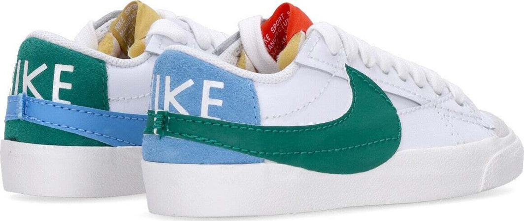 Nike-Scarpa-Bassa-Donna-W-Blazer-Low-77-Jumbo-White/malachite/university-Blue-da-donna
