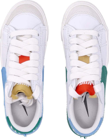 Nike-Scarpa-Bassa-Donna-W-Blazer-Low-77-Jumbo-White/malachite/university-Blue-da-donna