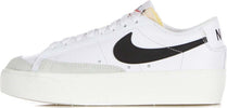 Nike-Scarpa-Bassa-Donna-W-Blazer-Low-Platform-White/black/sail/team-Orange-da-donna