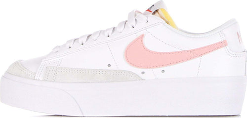 Nike-Scarpa-Bassa-Donna-W-Blazer-Low-Platform-White/pink-Glaze/summit-White/black-da-donna