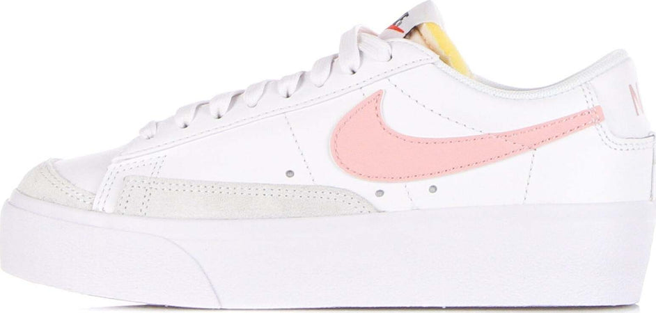 Nike-Scarpa-Bassa-Donna-W-Blazer-Low-Platform-White/pink-Glaze/summit-White/black-da-donna