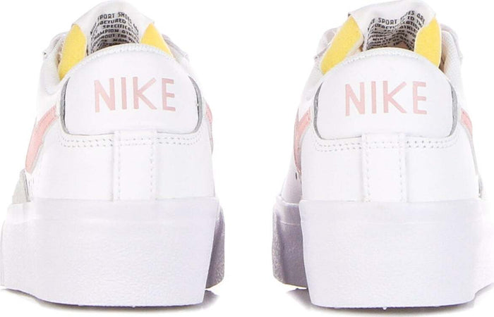 Nike-Scarpa-Bassa-Donna-W-Blazer-Low-Platform-White/pink-Glaze/summit-White/black-da-donna