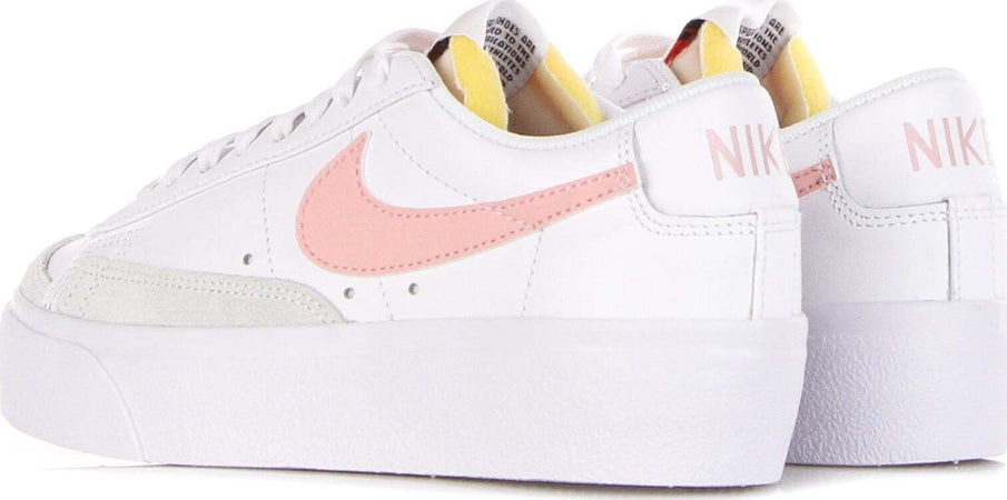 Nike-Scarpa-Bassa-Donna-W-Blazer-Low-Platform-White/pink-Glaze/summit-White/black-da-donna